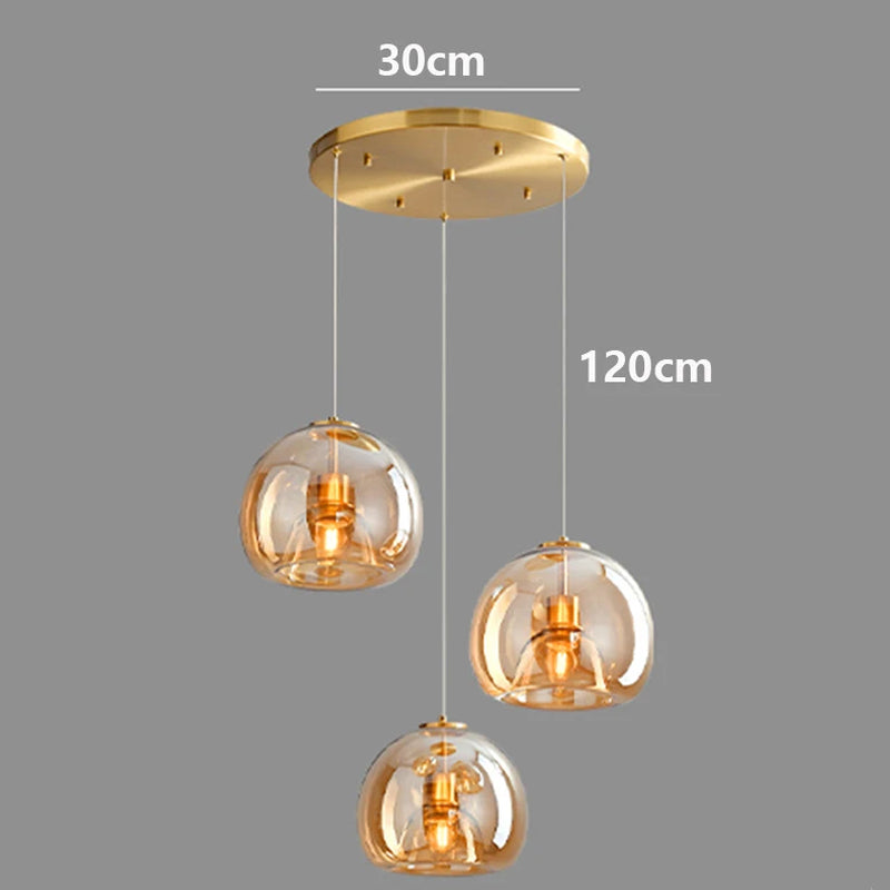 Contemporary LED Pendant Lighting for Living and Dining Areas