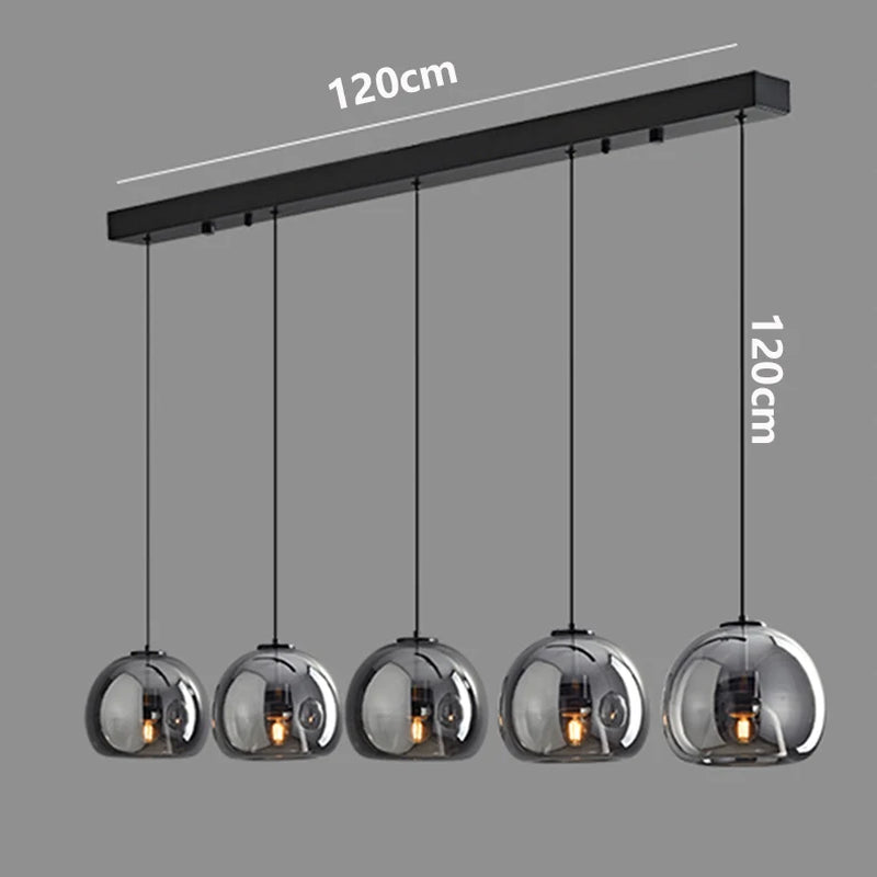 Contemporary LED Pendant Lighting for Living and Dining Areas
