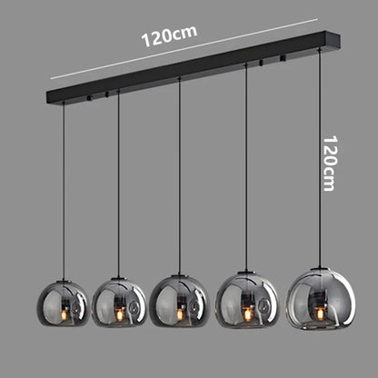 Contemporary LED Pendant Lighting for Living and Dining Areas