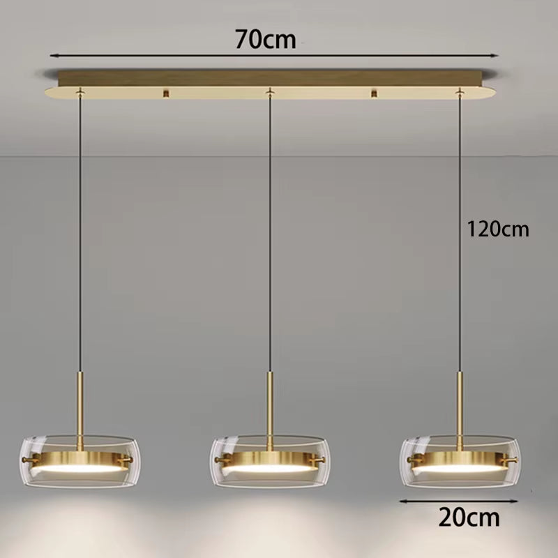 Contemporary LED Pendant Lighting for Living and Dining Spaces