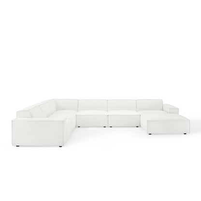 Restore 7-Piece Sectional Sofa in White
