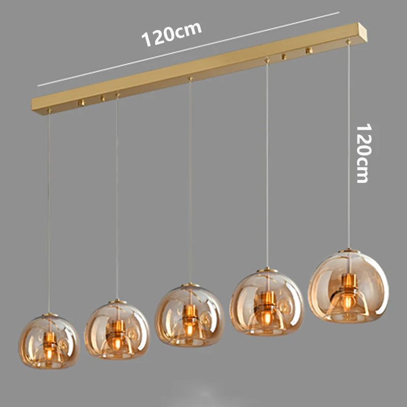 Contemporary LED Pendant Lighting for Living and Dining Areas