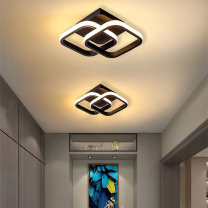 Contemporary Dimmable LED Ceiling Light for Indoor Spaces - Ideal for Bedrooms, Corridors, Balconies, Aisles, and Offices