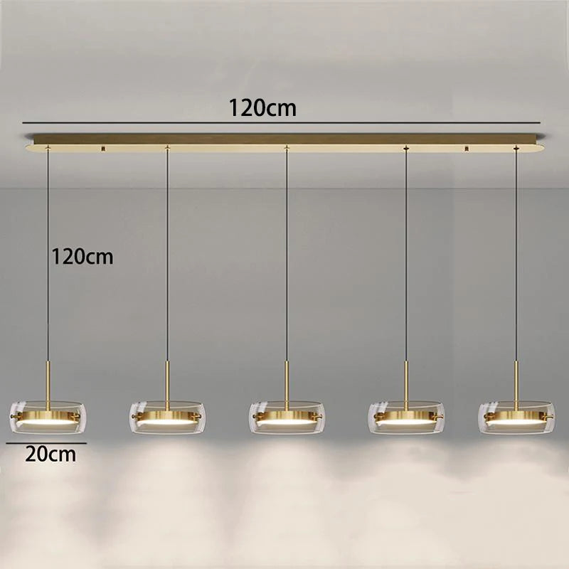 Contemporary LED Pendant Lighting for Living and Dining Spaces