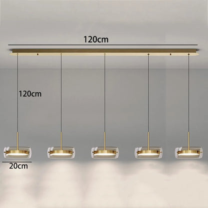 Contemporary LED Pendant Lighting for Living and Dining Spaces