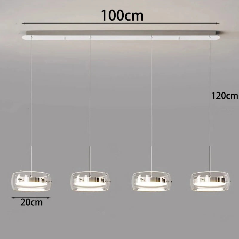 Contemporary LED Pendant Lighting for Living and Dining Spaces
