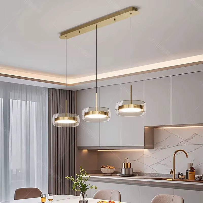 Contemporary LED Pendant Lighting for Living and Dining Spaces