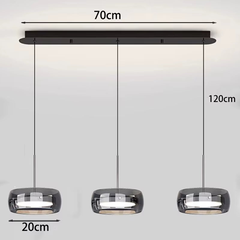 Contemporary LED Pendant Lighting for Living and Dining Spaces