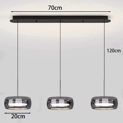 Contemporary LED Pendant Lighting for Living and Dining Spaces