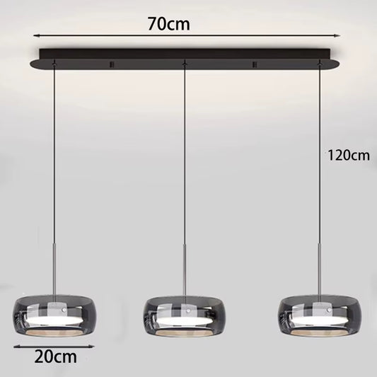 Contemporary LED Pendant Lighting for Living and Dining Spaces