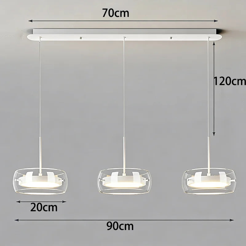 Contemporary LED Pendant Lighting for Living and Dining Spaces