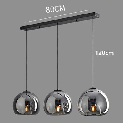 Contemporary LED Pendant Lighting for Living and Dining Areas
