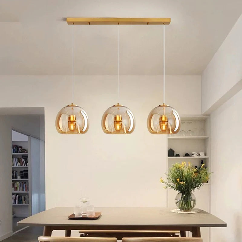 Contemporary LED Pendant Lighting for Living and Dining Areas