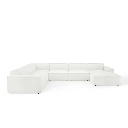 Restore 7-Piece Sectional Sofa in White