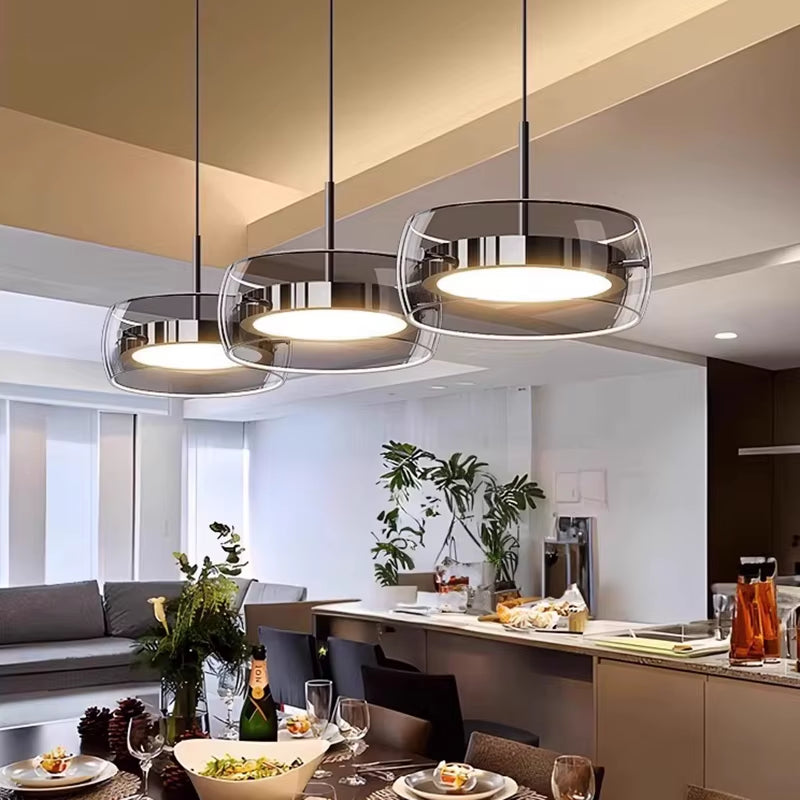 Contemporary LED Pendant Lighting for Living and Dining Spaces
