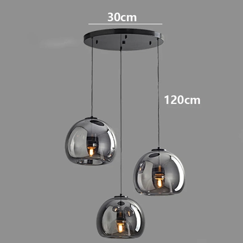 Contemporary LED Pendant Lighting for Living and Dining Areas