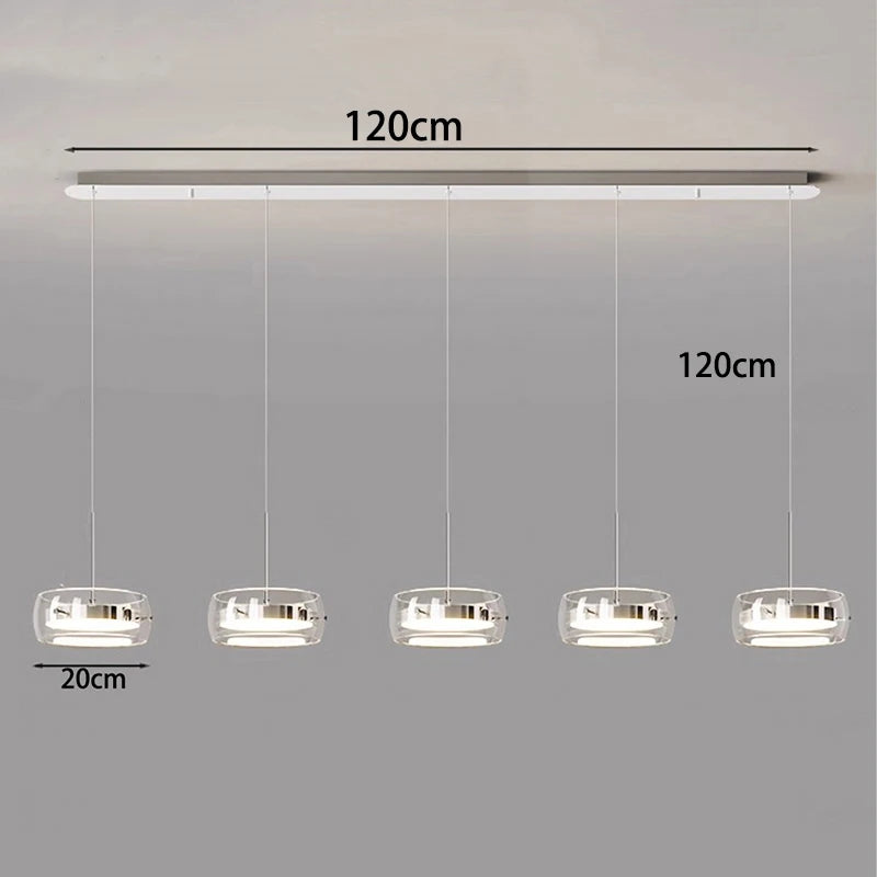 Contemporary LED Pendant Lighting for Living and Dining Spaces