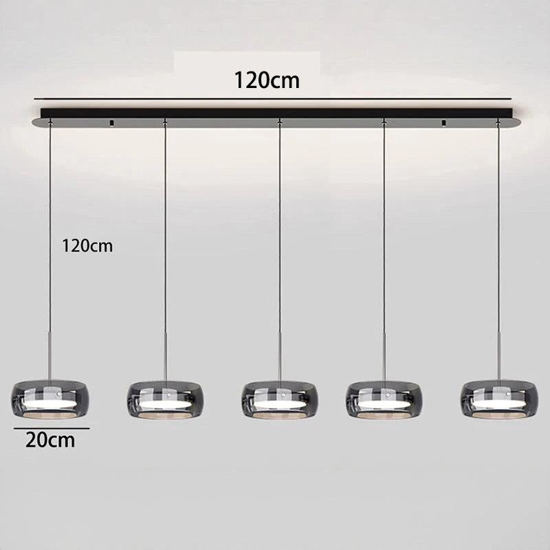 Contemporary LED Pendant Lighting for Living and Dining Spaces