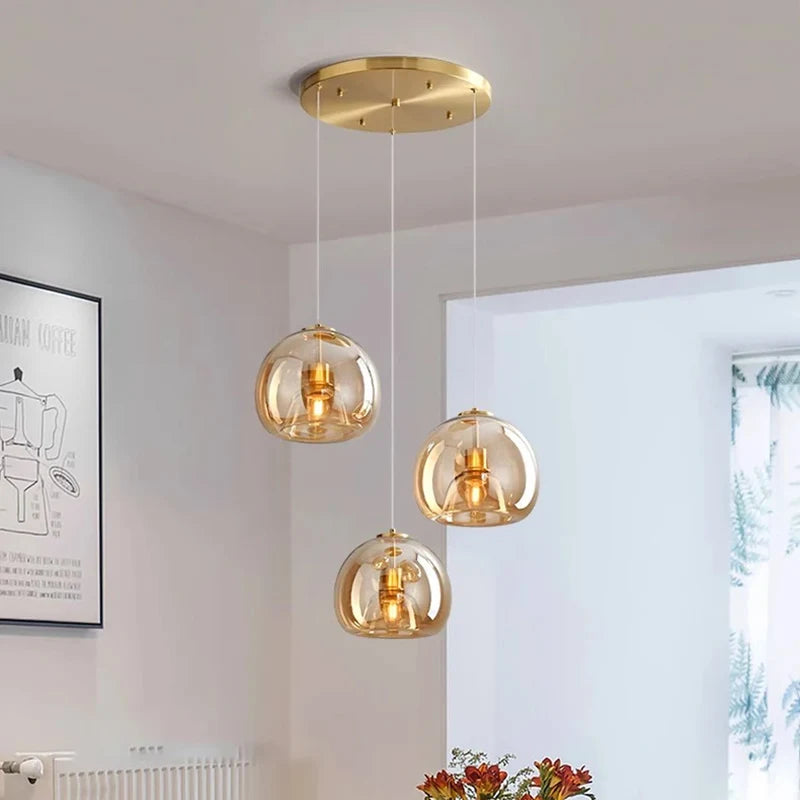 Contemporary LED Pendant Lighting for Living and Dining Areas